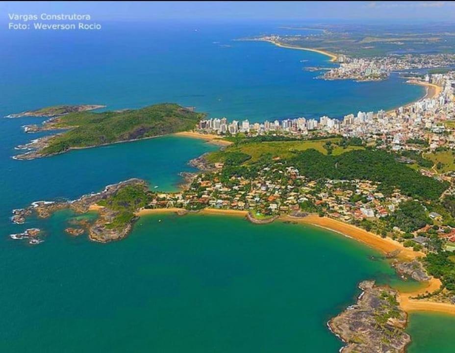 Apt Encantador Praia Do Morro 20 Metros Da Praia. Appartement Guarapari Buitenkant foto