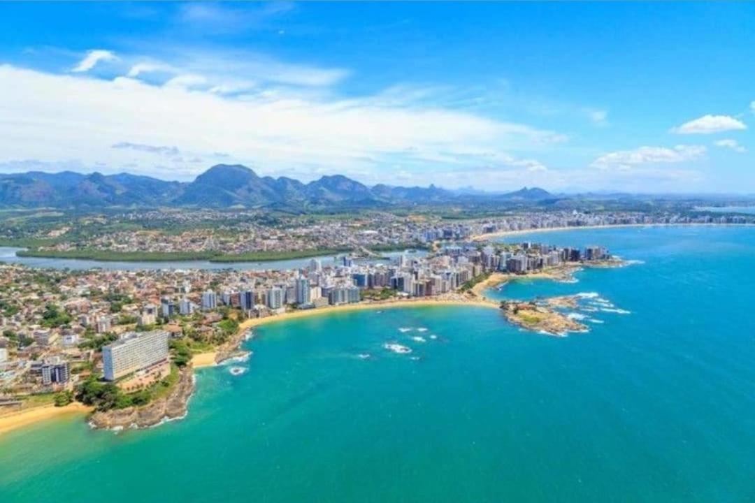 Apt Encantador Praia Do Morro 20 Metros Da Praia. Appartement Guarapari Buitenkant foto