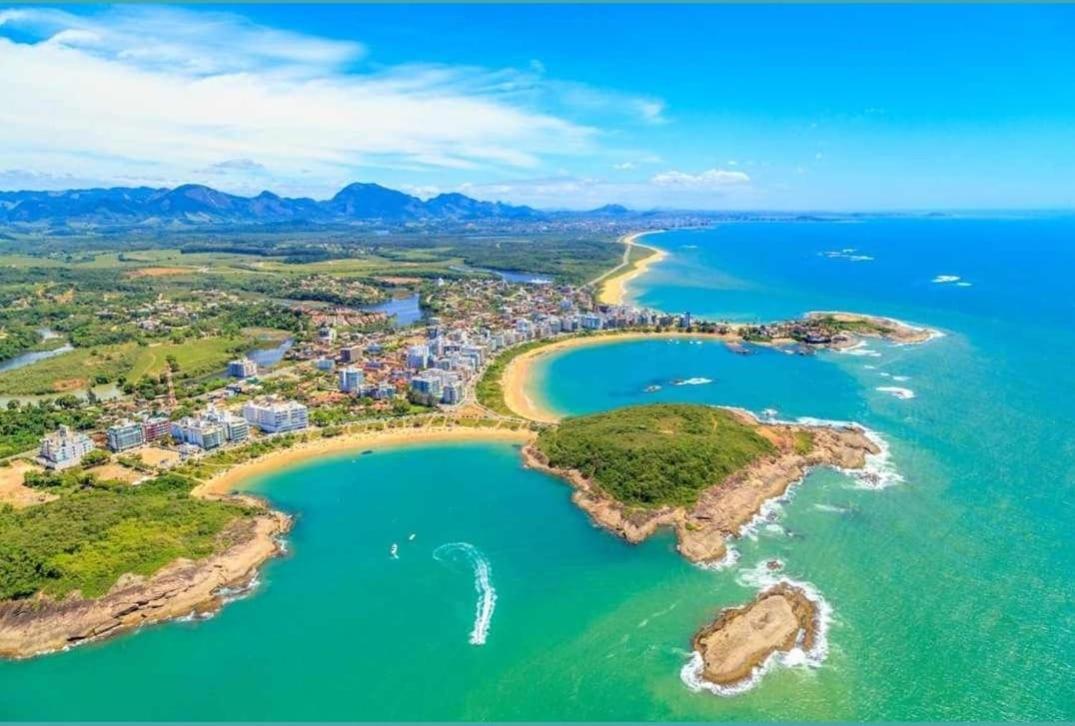 Apt Encantador Praia Do Morro 20 Metros Da Praia. Appartement Guarapari Buitenkant foto
